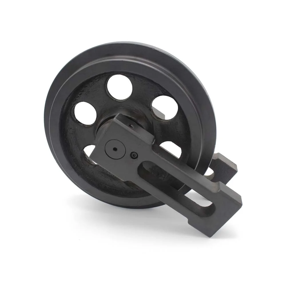 roue folle d'une mini-pelle