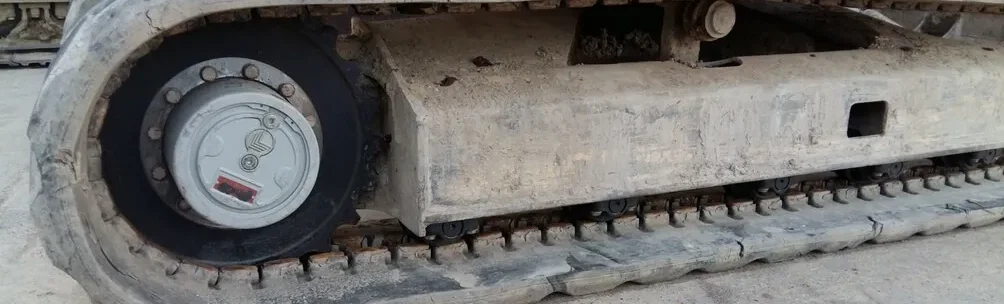 Rijmotoren voor de aandrijving van graafmachines