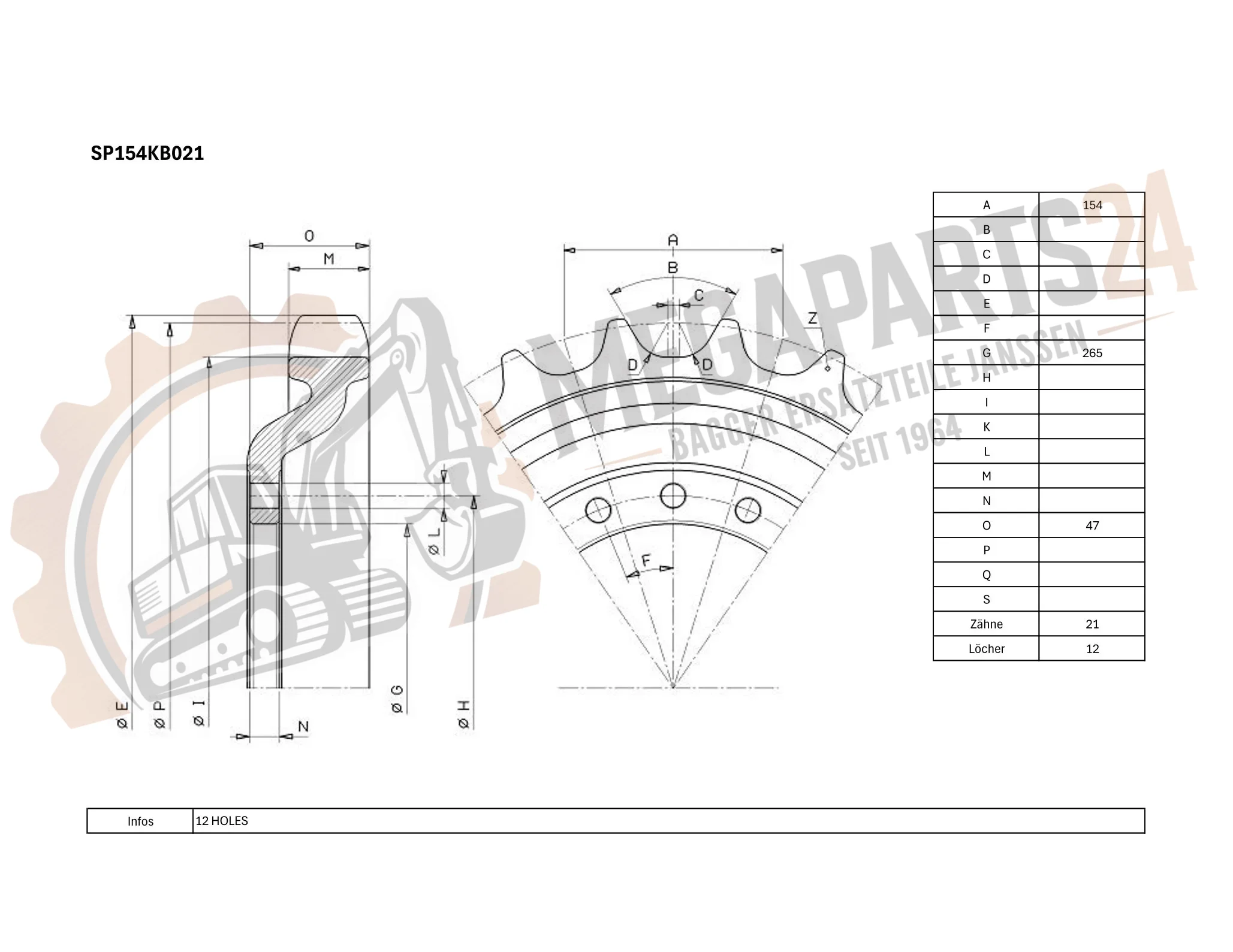 Antriebsrad NEW-HOLLAND (FIAT-KOBELCO) E80 MSR - Turas Antriebsrad NEW-HOLLAND (FIAT-KOBELCO) E80 MSR - Turas