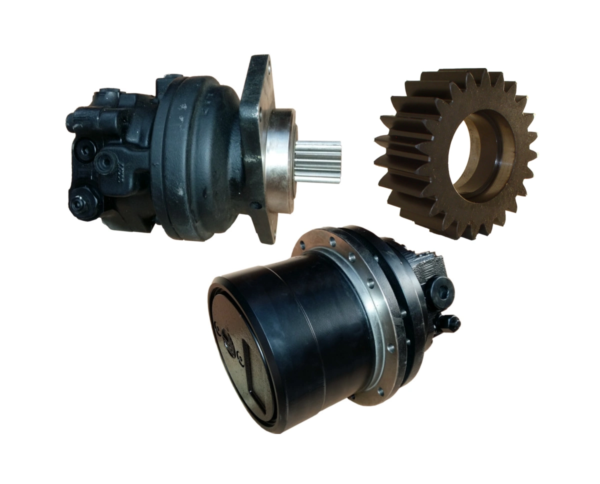 Un moteur de rotation et une transmission finale pour Caterpillar ou Komatsu.