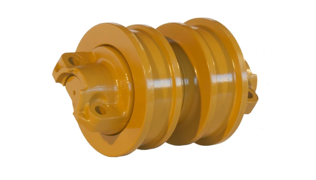 Galet inférieur avec double guide flange pour Caterpillar D6 D5